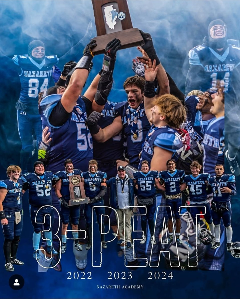 Nazareth Academy Football (@footballnaz) on Twitter photo Youth Camp with Champions this offseason.   
Nazareth Football is running 2 youth camps this summer 
June 24,25,26
July 15,16,17
See all of our camps and register here
manage.snap.app/register/nazar… Youth Camp with Champions this offseason.   
Nazareth Football is running 2 youth camps this summer 
June 24,25,26
July 15,16,17
See all of our camps and register here
manage.snap.app/register/nazar…