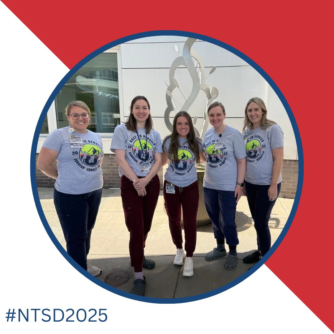 Trauma Survivors Network (@traumasurvivors) on Twitter photo Nothing can stop <a href="/UpstateTrauma/">Upstate Trauma</a> from participating in the Race to Rebuild! Way to go!
#RacetoRebuild2025 #RacetoRebuild #NTSD2025 Nothing can stop <a href="/UpstateTrauma/">Upstate Trauma</a> from participating in the Race to Rebuild! Way to go!
#RacetoRebuild2025 #RacetoRebuild #NTSD2025
