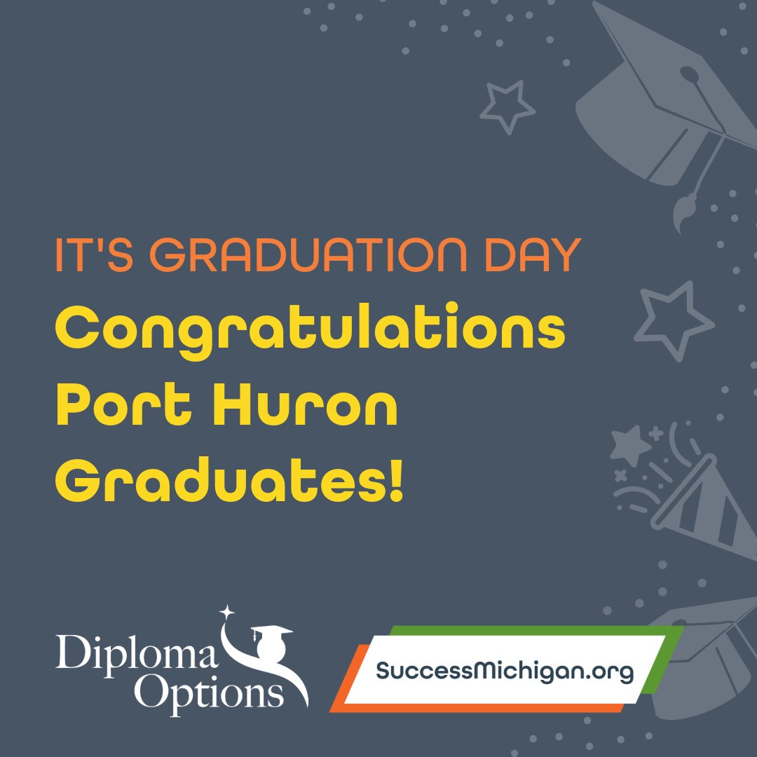 Congratulations to our graduates from Success Virtual Learning Centers of Michigan Port Huron! 🎉🎓