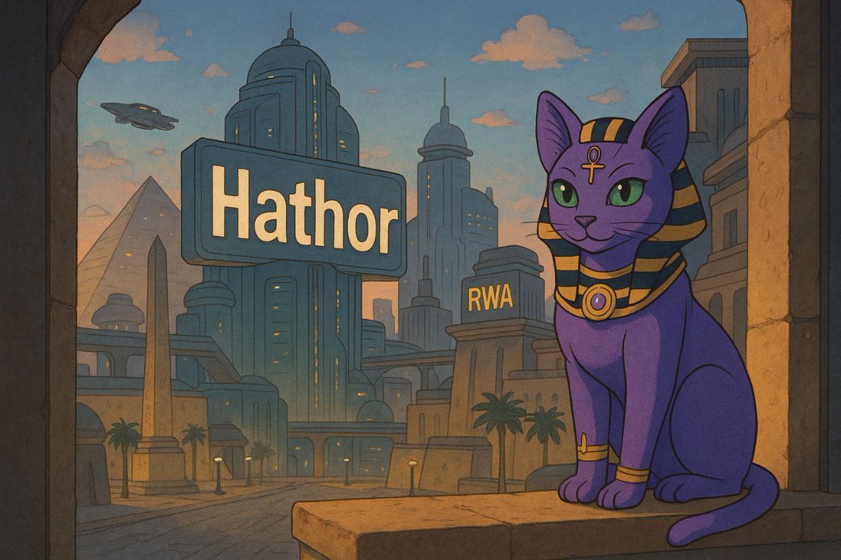 It's another beautiful day in the Hathorverse 😺
 
<a href="/HathorNetwork/">Hathor Network</a> #RWARealityRender #RWA #Hathor $CTHOR $HTR