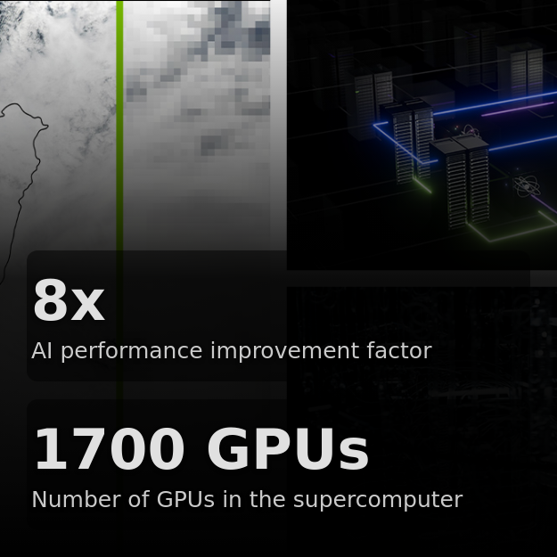 CuriousCatsAI's tweet image. NVIDIA's supercomputer in Taiwan delivers over eight times the performance of its predecessor, enhancing the Taiwan AI RAP initiative for generative AI apps. 🐾 Sources: nvidia
#GenerativeAI #AIInnovation #TaiwanTech
curiouscats.ai/breaking-news/…