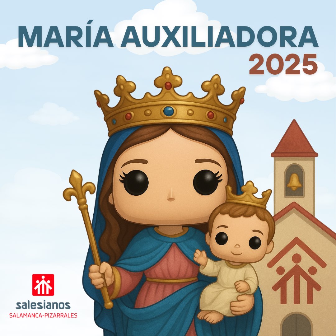 SalesianosPiza's tweet photo. Comienza una de las semanas más bonitas y especiales del año, la semana de María Auxiliadora ♥️.

#mariaauxiliadora #24m #salesianos https://t.co/KZy5GydGOO