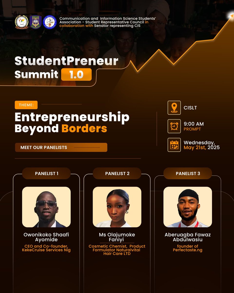 cissa_src's tweet photo. 🌹🚀 Studentprenuer Summit 1.0 Is Only 2 Days to Go! 📅

We are thrilled to introduce our esteemed panelists for the Entrepreneurship Summit's panel session! 

Don't Miss It! 🚨 https://t.co/wPzu7o9azY