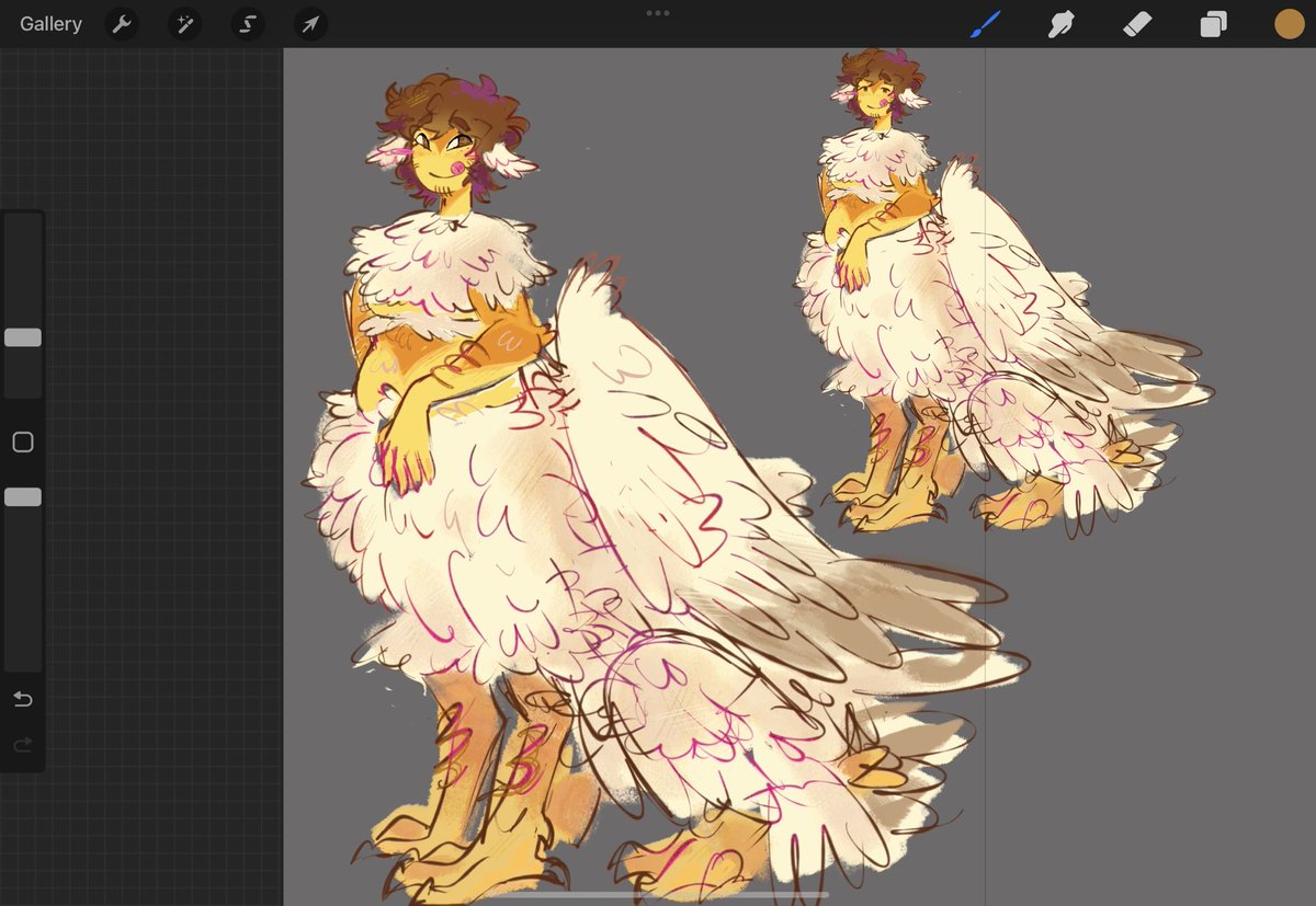 WOOPIE this is basically a front view of me and my friends (almost finished???) model !! Thank u sooo much <a href="/notlobaster/">lobaster</a> for helping me with certain parts .. anyways here’s another art wip too ART WIP CENTRAL