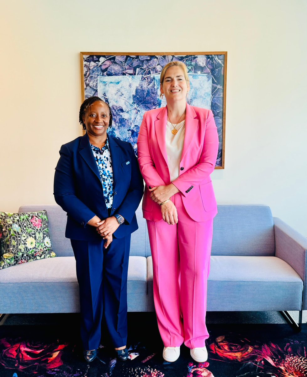 I am thrilled to celebrate our partnership with H.E. Frederieke Quispel, Ambassador of the Kingdom of the Netherlands in Uganda. Their support with flexible funding is enabling Ebola recovery activities. Together, we are making strides in strengthening public health.