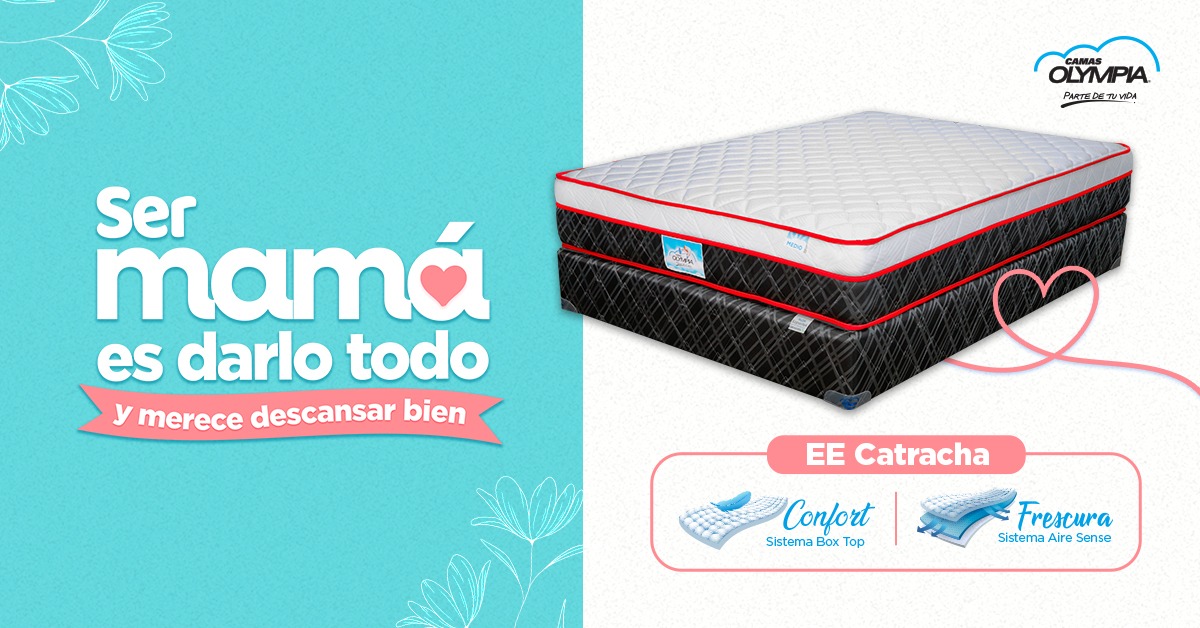 tunota_com's tweet photo. 🤔💤 ¿Te has preguntado si mamá realmente descansa como se merece? 😴 ¡Regálale el mejor descanso, cómprale una #CamaOlympia! 💙 🛏️ #ParteDeTuVida #SueñosDeMamá

@camasolympiaoficial https://t.co/eAYzWwgihb