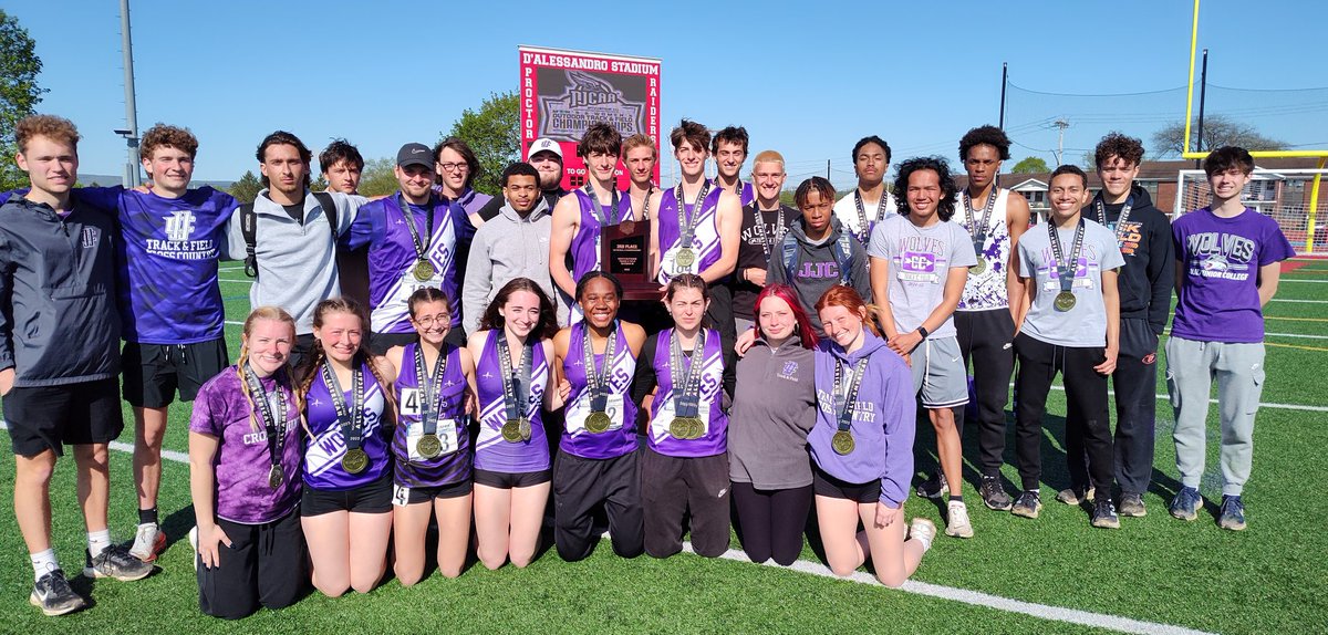 Joliet Junior College (@jolietjrcollege) on Twitter photo Congratulations to our <a href="/jjcwolves/">Joliet Junior College Athletics</a> track and field program on a phenomenal <a href="/NJCAA/">NJCAA</a> DIII National Championships! <a href="/JJCCrossCountry/">JJC CROSS COUNTRY/TRACK & FIELD</a> π
The Wolves definitely made history among the seven national titles and 51 All-Americans: jjc.edu/jjc-track-and-β¦
#HearTheHowl #JJCisCollege Congratulations to our <a href="/jjcwolves/">Joliet Junior College Athletics</a> track and field program on a phenomenal <a href="/NJCAA/">NJCAA</a> DIII National Championships! <a href="/JJCCrossCountry/">JJC CROSS COUNTRY/TRACK & FIELD</a> π
The Wolves definitely made history among the seven national titles and 51 All-Americans: jjc.edu/jjc-track-and-β¦
#HearTheHowl #JJCisCollege