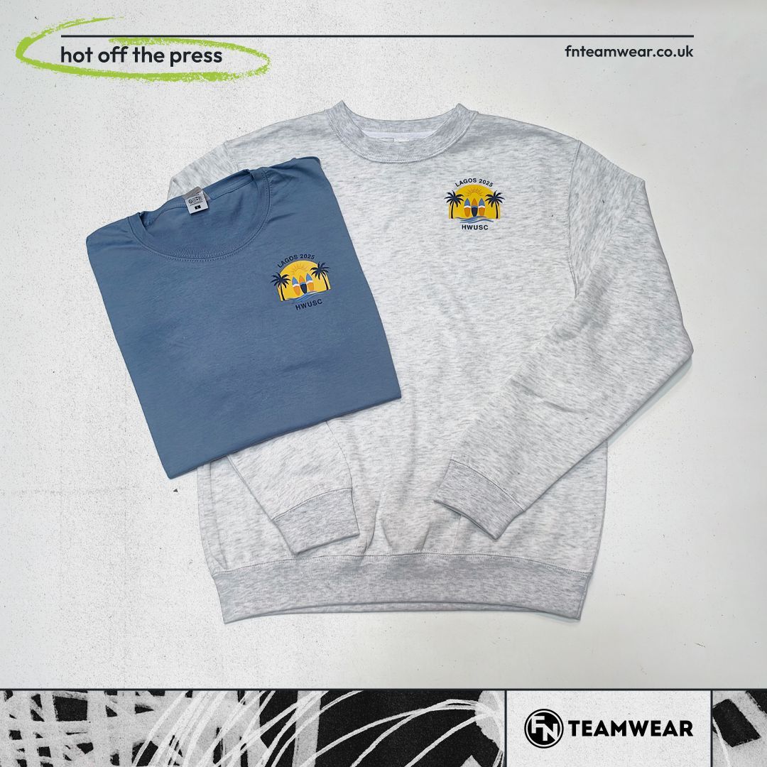 The Heriot Watt Swim Team are going on tour!! Complete with their tour T-Shirts &amp; Sweatshirts.

Does your team need tour clothing this summer? Get in touch with us now for quick turnaround &amp; great prices! Contact details are in our bio!