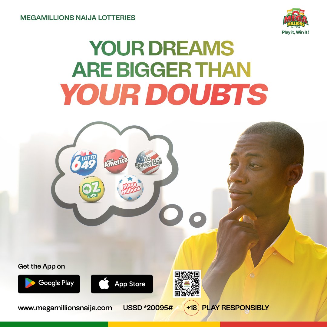 Make this week one for the Wins!

#megamillionsnaijalotteries
#megamillionsnaija
#playitwinit
#mondaymotivation