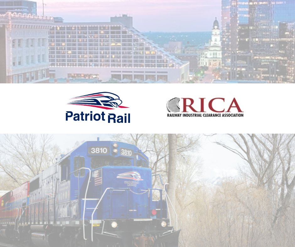 If you're attending the Railway Industrial Clearance Association (RICA) Conference this week in Fort Worth,  stop by and say hi to our Commercial Team–Ricardo Chacon, AVP of Yield Management, and Katie Winters, Account Manager. Hope to see you there!