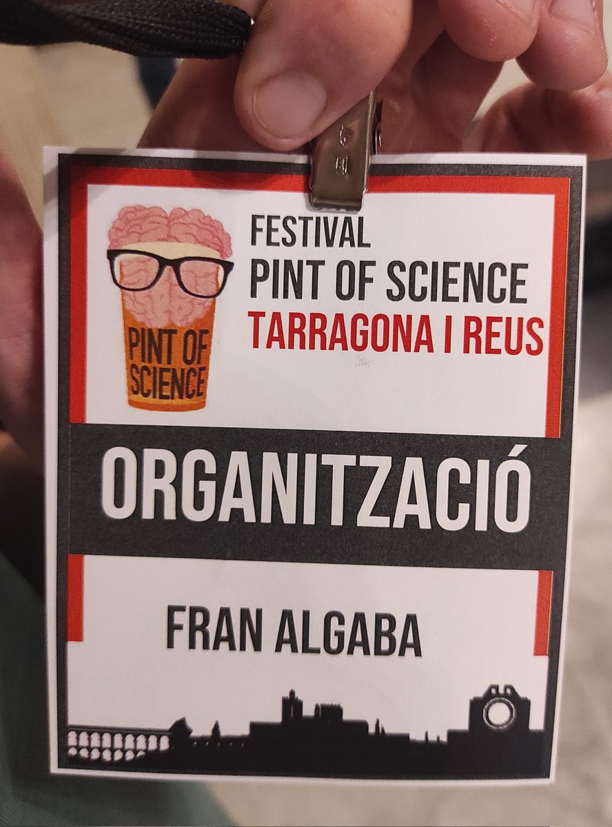 Francisco Algaba (@fromquarks) on Twitter photo Comencem la vuitena edició de <a href="/pintofscienceES/">Pint of Science ES</a> a les ciutats de Reus i Tarragona! +200 persones s'han apropat als nostres bars per aprendre alguna cosa nova 🎉🍺 <a href="/divulgaTGN/">Divulgació Científica al Camp de Tarragona</a> #Pint25ES #pint25reu #pint25tgn Comencem la vuitena edició de <a href="/pintofscienceES/">Pint of Science ES</a> a les ciutats de Reus i Tarragona! +200 persones s'han apropat als nostres bars per aprendre alguna cosa nova 🎉🍺 <a href="/divulgaTGN/">Divulgació Científica al Camp de Tarragona</a> #Pint25ES #pint25reu #pint25tgn