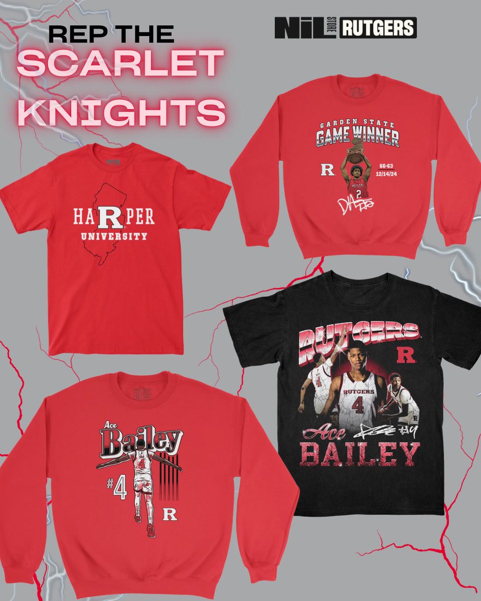 Rutgers NIL Store tweet media