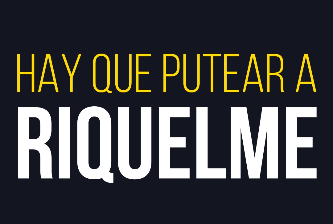 Muchachos. Les dejo ésta ayuda memoria para que no se olviden. Hoy más que nunca:
