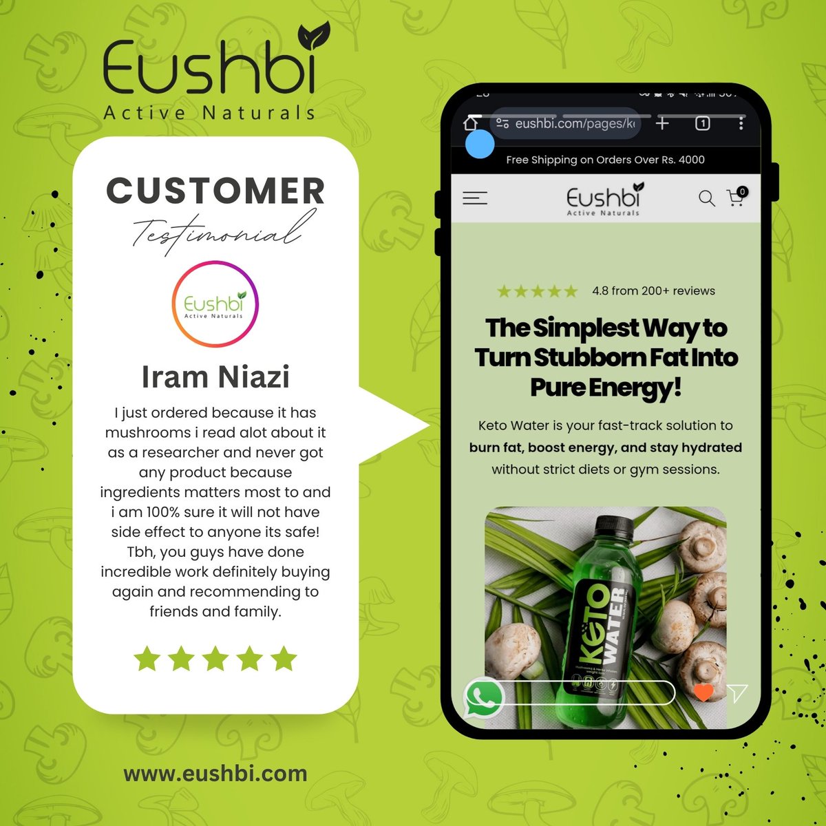 eushbi's tweet photo. Real stories. Real results. 💧 Customers are loving the power of KETO Water, See why?
#ketowater #eushbi #wellnessinabottle #customerlove #realresults #functionalhydration #weightlossjourney https://t.co/R0nPEH6GZ4