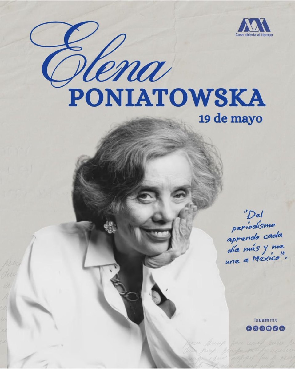 vrocastroficial's tweet photo. @ Elena Poniatowska muy feliz cumpleaños Elenita 🙏 https://t.co/4P2L7x6p4c