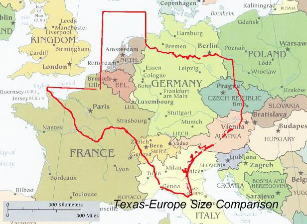 Once again I am going to post this image for retards that don't understand. 

The US is not populace dense like the far east and the Old World. 

Texas has 30 million people in it vs Germany's 80 million.