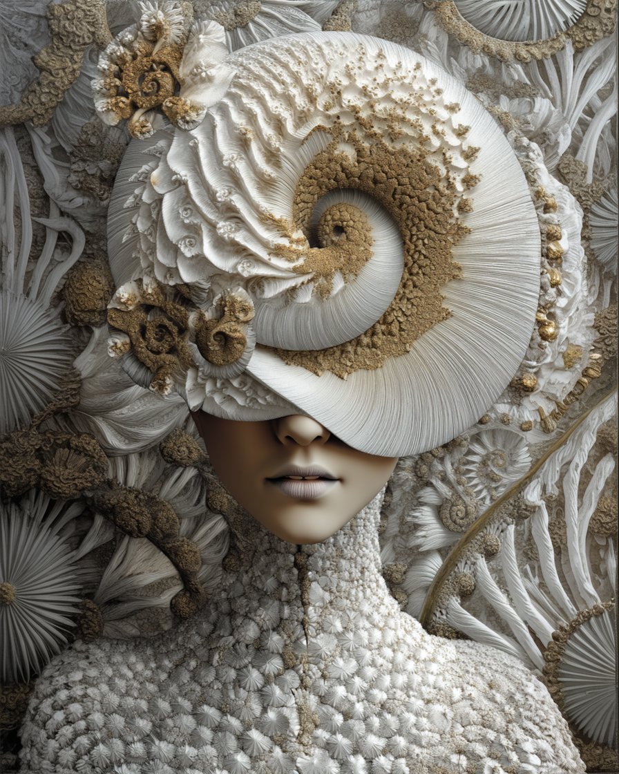 mariadiez_art's tweet photo. Shell Portraits is a surreal AI series exploring identity, digital flesh, and oceanic memory.
Looking for a @foundation invite to mint these 1/1 pieces.
#FoundationInvite #AIart #NFTartist #SurrealArt #DigitalSculpture https://t.co/fEcQEBAOj9