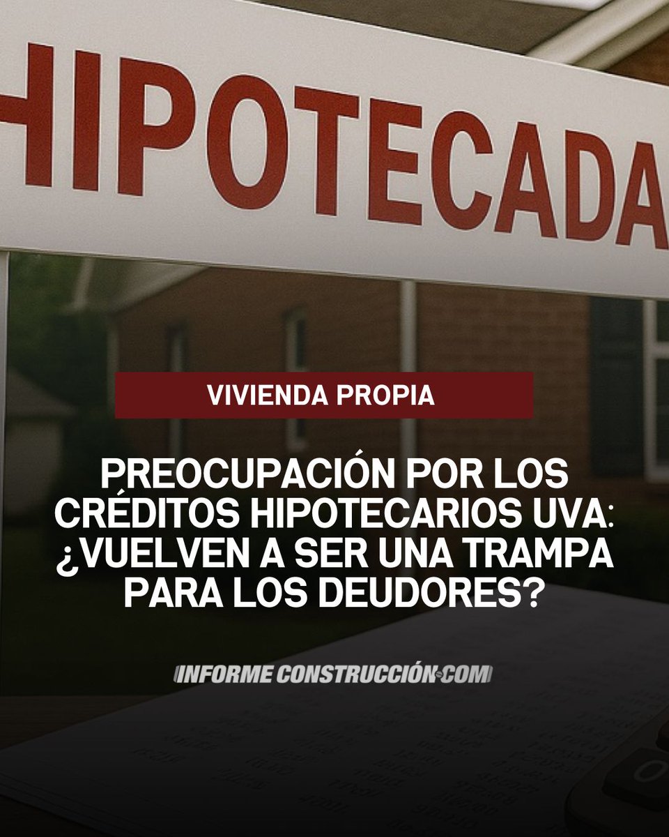 🔴 Preocupación por los créditos hipotecarios UVA: ¿Una trampa para los deudores?

El moderado salto de la inflación y la falta de actualización alimentan la incertidumbre. Piden medidas urgentes al Gobierno.

La nota completa 👉🏻 t.ly/eGABG