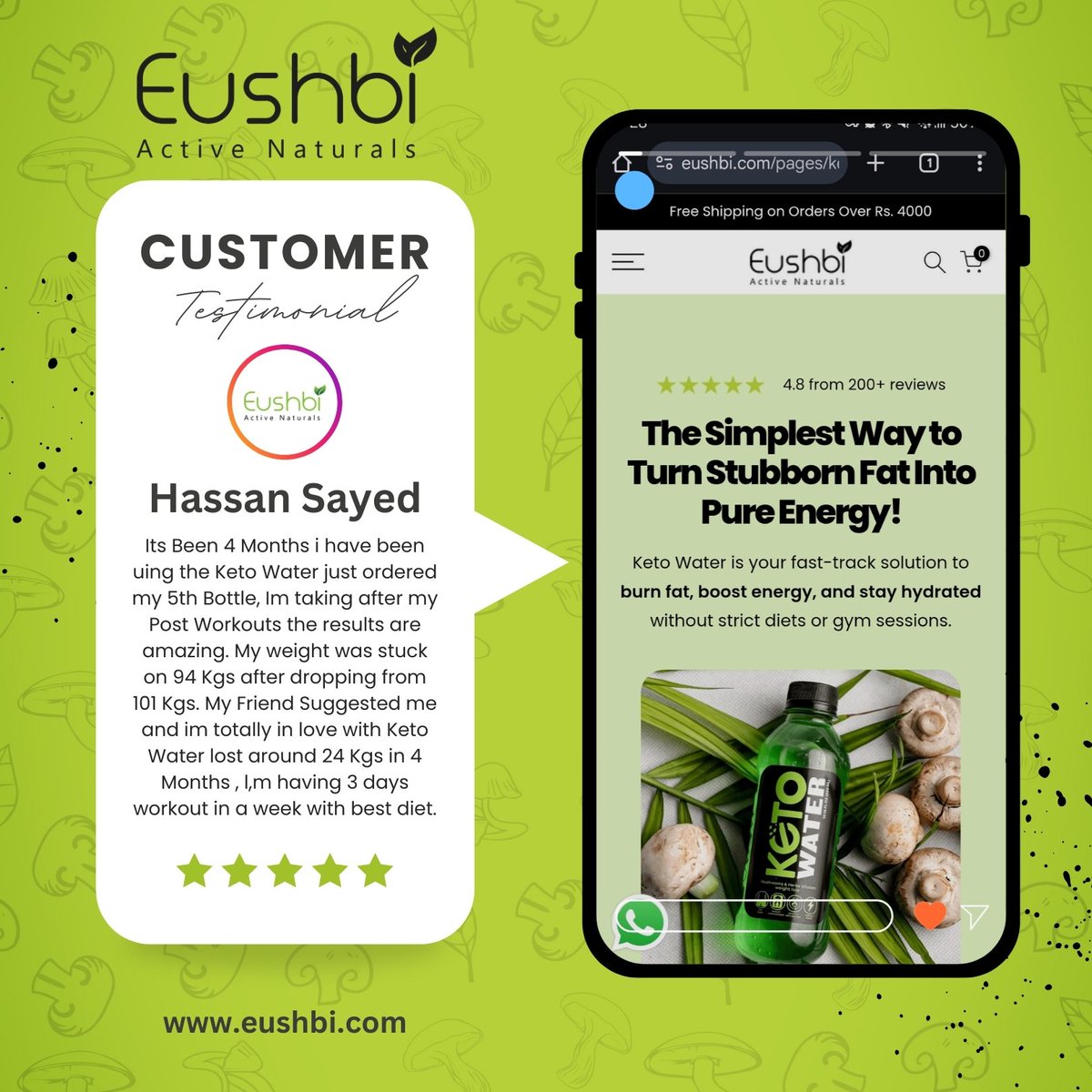 eushbi's tweet photo. Real stories. Real results. 💧 Customers are loving the power of KETO Water, See why?
#ketowater #eushbi #wellnessinabottle #customerlove #realresults #functionalhydration #weightlossjourney https://t.co/Pa3AxSnVgV