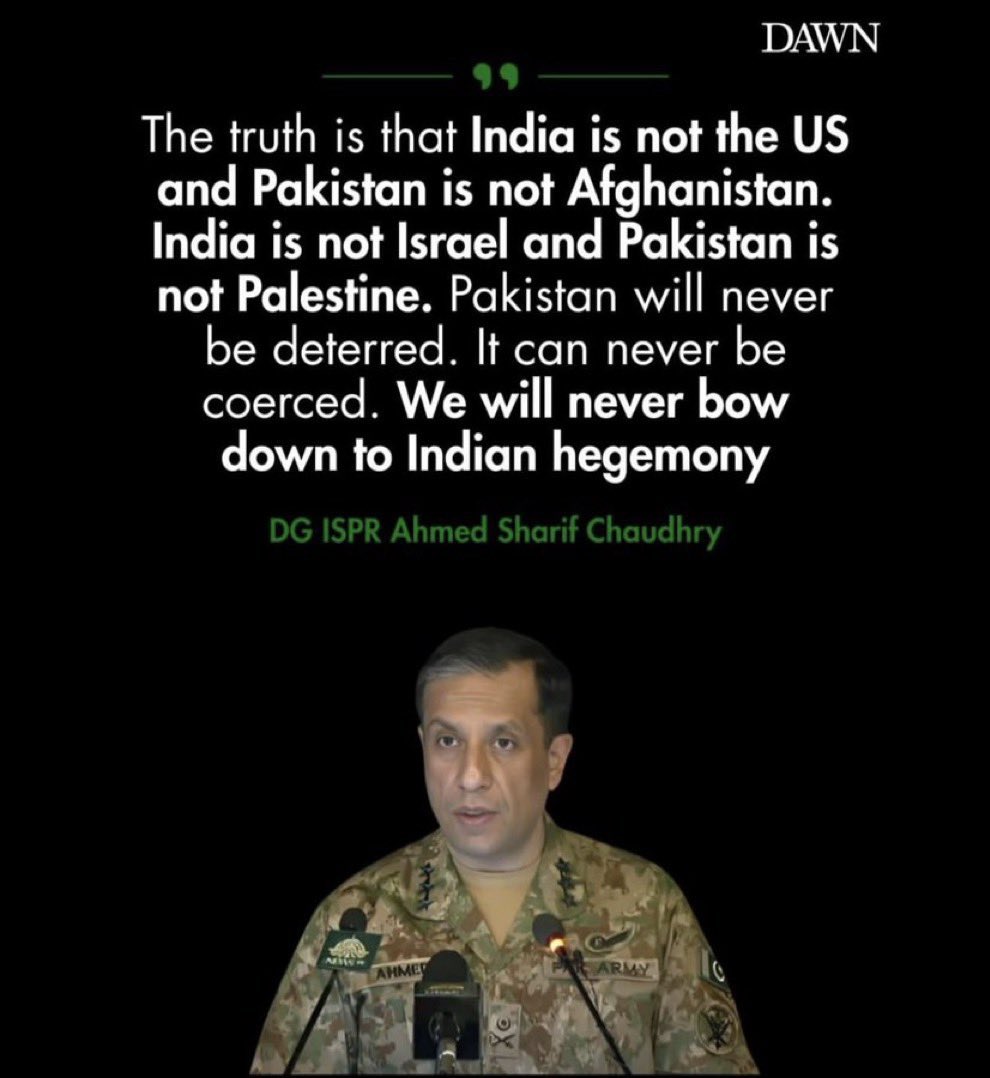 the_anonymous15's tweet image. Unapologetically honest, brutal, fearless! 🙌🏻
#ISPR #Bunyanunmarsoos #PakistanIndianWar #Youm_e_Tashakur