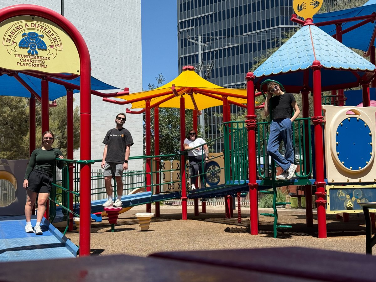TicketManager's tweet image. From suites to swings 🎟️🫶

Our Arizona team spent Friday giving back at @RyanHouseAZ  cleaning the playground, sensory room &amp;amp; toy areas.

🌟 Support Ryan House: ryanhouse.org

💼 Want in? We’re hiring → ticketmanager.com/careers

 #GiveBack #TicketManager