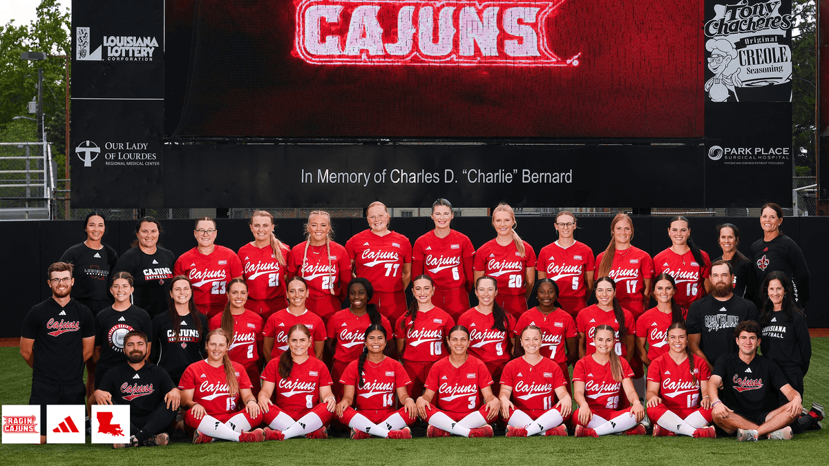 Louisiana Ragin' Cajuns® Softball tweet media