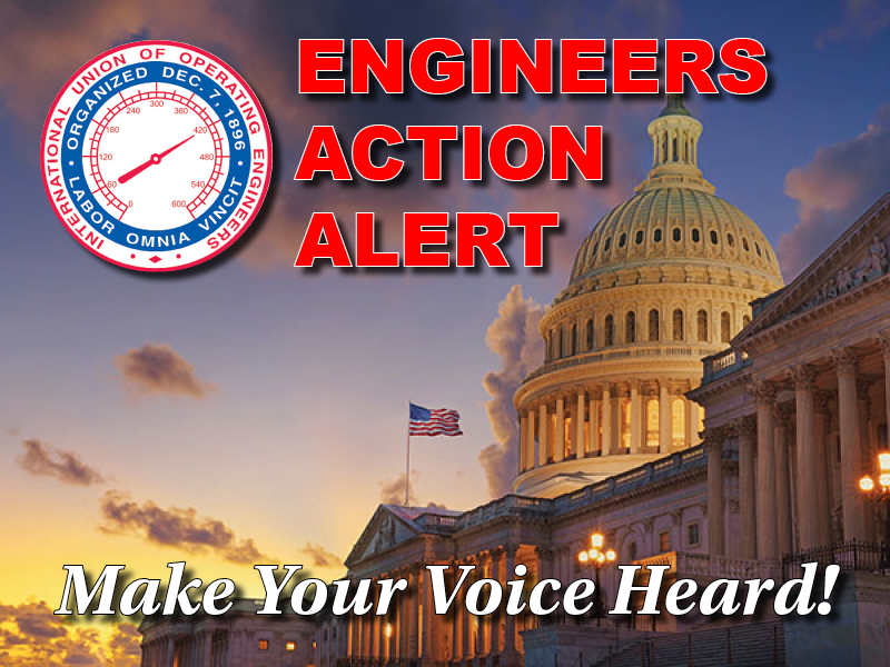 iuoe_union's tweet photo. 🚨ACTION ALERT: Republicans aim to repeal crucial energy tax credits in the House budget, threatening Operating Engineers' jobs. Email Congress now! 
🚨TAKE ACTION: https://t.co/1KD6MdNKhF #EnergyTaxCredits #OperatingEngineers #SaveOurJobs https://t.co/ssyFMx8zYn