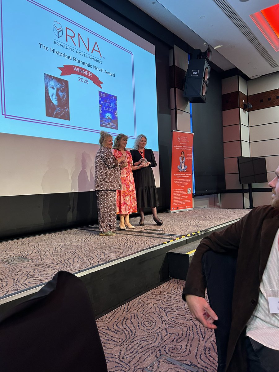 And the second of our joint winners for The Historical Romantic Novel 2025 is Lulu Taylor @misslulutaylor Congratulations! 
#RNARomanticNovelAwards2025 #RespectRomFic