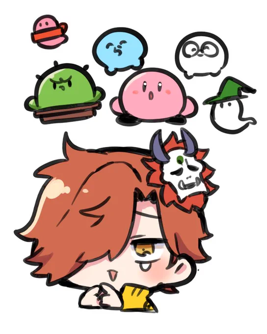 リクエスト貰って描いた絵達