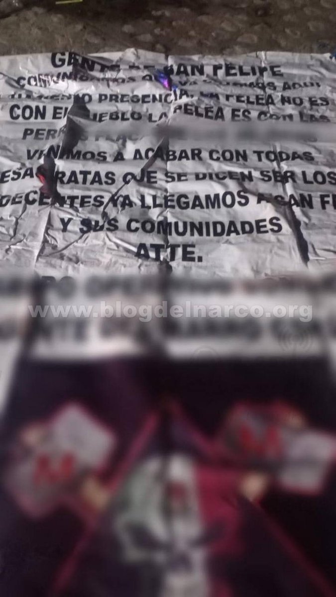 CorresponsalsMX's tweet photo. 🚨👇OTRA #MASACRE EN #GUANAJUATO
COMANDO ARMADO MATA A 7 JOVENES EN LA COMUNIDAD DE SAN BARTOLO DE BERRIOS EN EL MUNICIPIO DE SAN FELIPE Y DEJAN #NARCOMENSAJE FIRMADO POR EL CÁRTEL DE SANTA ROSA DE LIMA #CDSRL.
Las víctimas quedaron en calles de la plazuela principal donde acudieron las autoridades y corroboraron que que sus edades occilaban entre los 18 y 25 años.
#estados #violencia @LibiaDennise #México