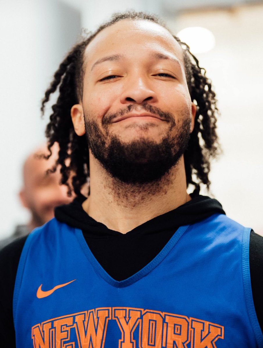 NBA_NewYork's tweet photo. Jalen Brunson at practice today https://t.co/w673I2lN2k