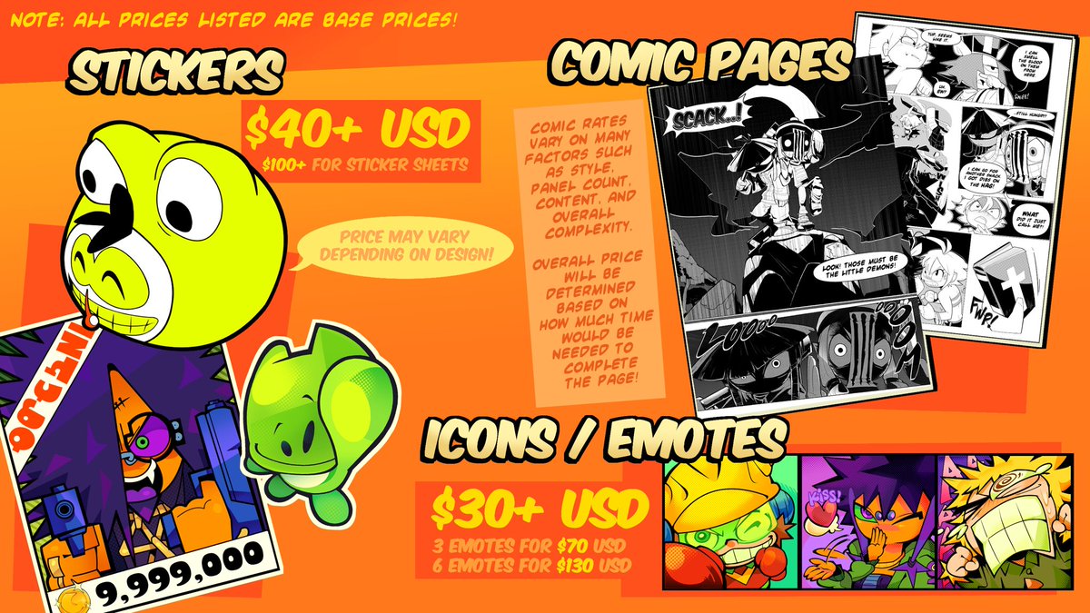 1/5 SLOTS TAKEN
‼️UPDATED THE COMMISSION SHEET‼️(not the cleanest but it’ll do!)

PK HERE! I’ve been looking around for work big time! Right now I have bills to pay and papa needs some commissions! 
Anything is a huge help and insanely appreciated 🙇‍♂️
THANK U!!