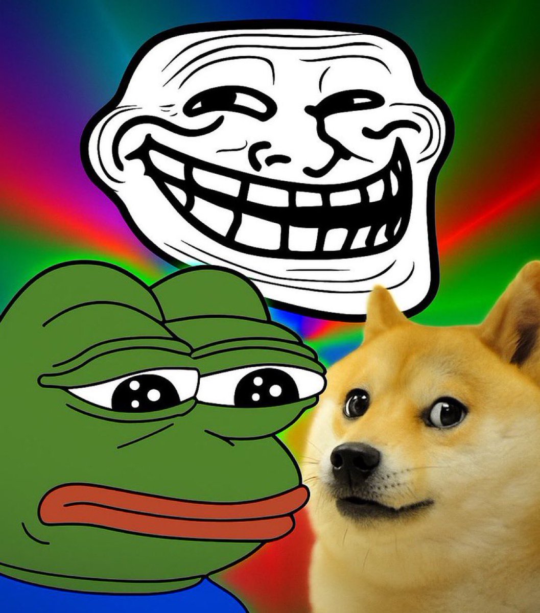 This actually makes all the sense in the world ngl A top 3 meme in HISTORY(  $troll) Being pushed on THE blockchain for memes. Imagine we had @solana  @phantom @toly @pumpdotfun @a1lon9 @