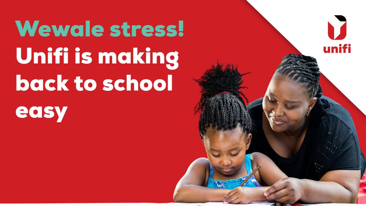 Back to school,back to expenses?Wewale stress, we are making life easy for you to cover all your school essentials. Get fast cash without security in 20 minutes with flexible repayments, visit any nearest Unifi branch or go to unifi.credit for a quick quote.