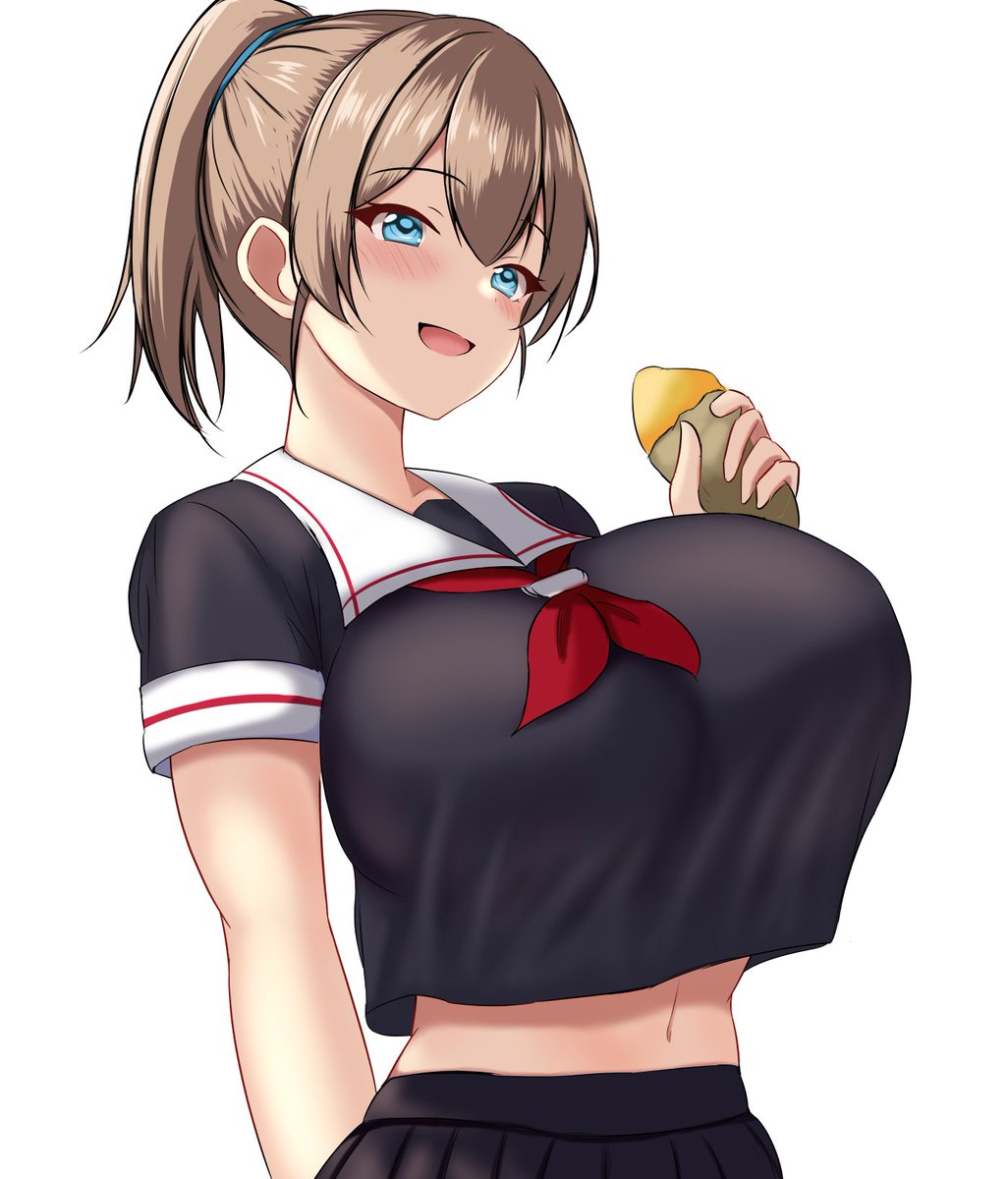 イントレピッド(艦隊これくしょん) 「おいも部インピさん 」|MONTE@大湊のイラスト