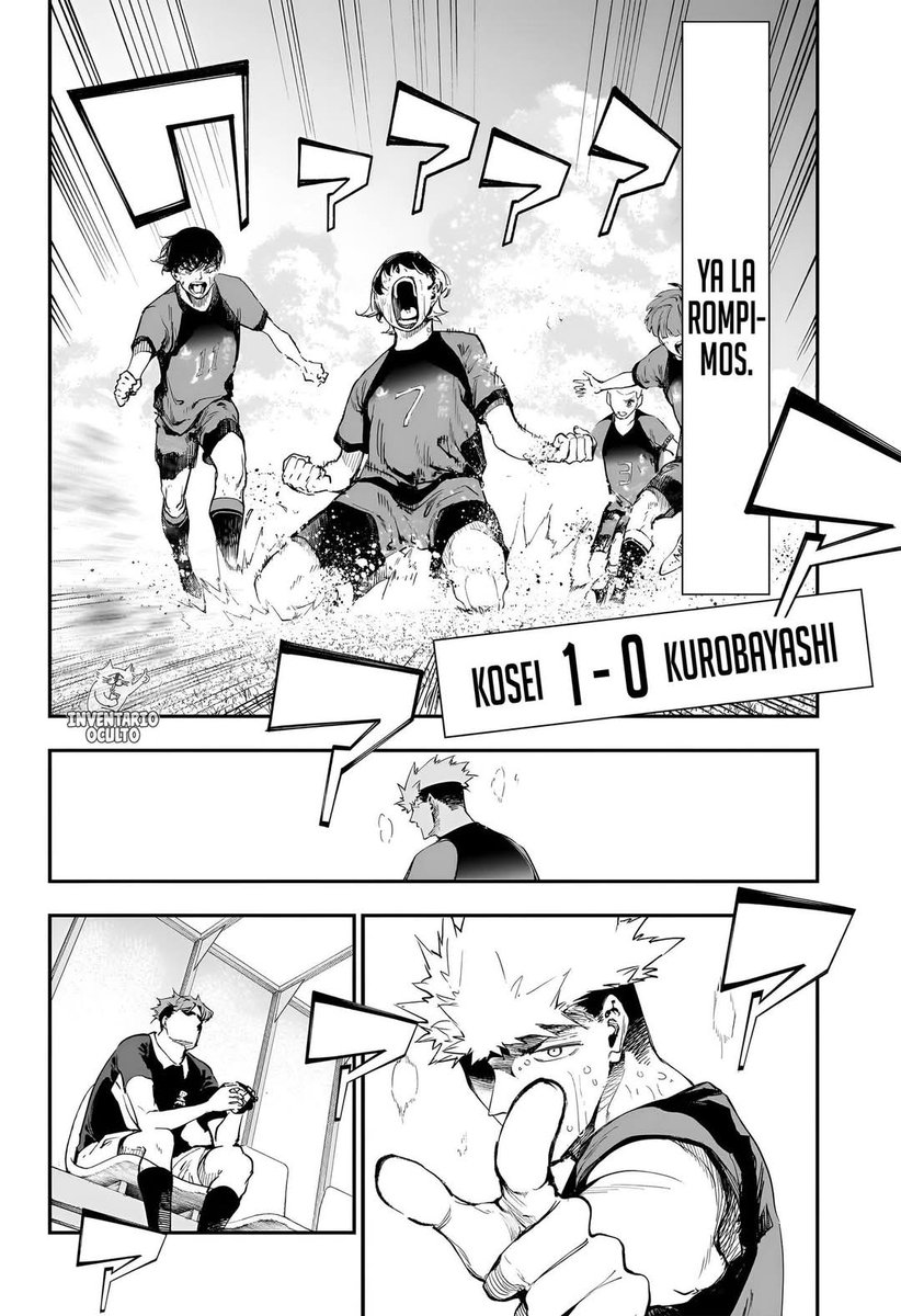 Isra_10j's tweet photo. #Embers 015
Inicia el partido de Kosei vs Kurubayashi. Sin embargo, Nerima se encuentra en la banca, cree que su equipo puede ganar sin él.
Sin embargo, Kosei demuestra un gran desempeño en el juego, sobre todo Haitani, así que anotan el primer gol y Nerima ve necesario entrar a jugar...