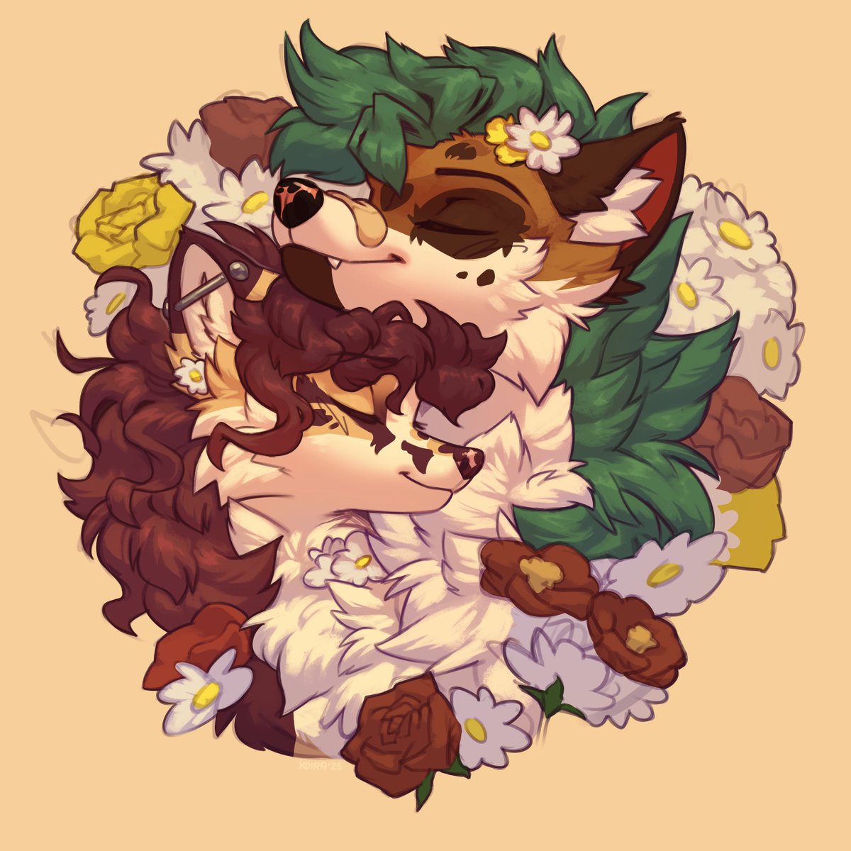 EcharPanza's tweet photo. my gf likes to spoil me with art and i'd be lying if i said i didn't enjoy being spoiled a little💚@Kjoterbikkja https://t.co/U7fMIQEq3p