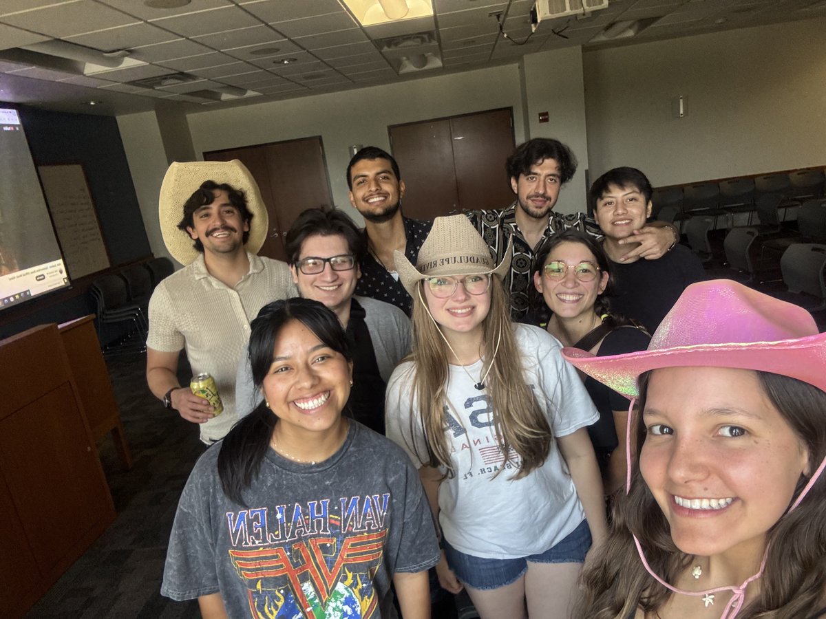MDI_Lab's tweet image. Lab stress? Two-step it away! 🕺 Celebrated end of semester with line dancing lessons! Perfect way to honor our graduating undergrads while building community. Sometimes the best scientific collabs begin on the dance floor!  #LabLife #AcademicTwitter #GradSchoolWins