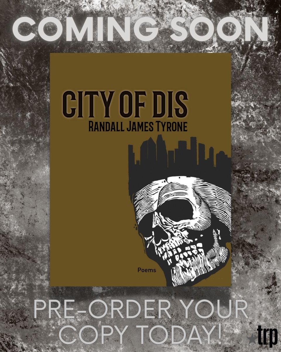 TRP: The University Press of SHSU (@txreviewpress) on Twitter photo Coming soon! *City of Dis* by <a href="/RJamesTyrone/">Randall Tyrone</a>, part of the #21stCenturyPoetsSeries
Pre-order your copy now!
bit.ly/4djLqgU
-
-
#NovelInVerse #Inferno #Dante #Houston #Poetry #Poems #PoetryCommunity #Books #NewBooks #BookRelease #WritingCommunity #LiteraryCommunity Coming soon! *City of Dis* by <a href="/RJamesTyrone/">Randall Tyrone</a>, part of the #21stCenturyPoetsSeries
Pre-order your copy now!
bit.ly/4djLqgU
-
-
#NovelInVerse #Inferno #Dante #Houston #Poetry #Poems #PoetryCommunity #Books #NewBooks #BookRelease #WritingCommunity #LiteraryCommunity