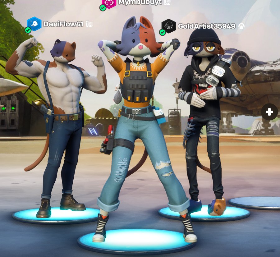 trio felino #cats #furryfandom #furries