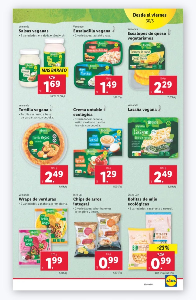 joel27799310's tweet photo. Movidas varias desde el 30mayo en Lidl https://t.co/uhpvQs6KVA