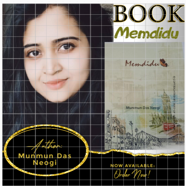munmun_dasneogi's tweet photo. #Memdidu is the journey of a woman of strength who becomes even stronger in the journey. In a world that wants to whisper, she chooses to roar. This is the story of a woman who healed many traumas and yet kept her heart pure.
#MyFirstBook
#FromTechtoTale https://t.co/7v2IffMwiR