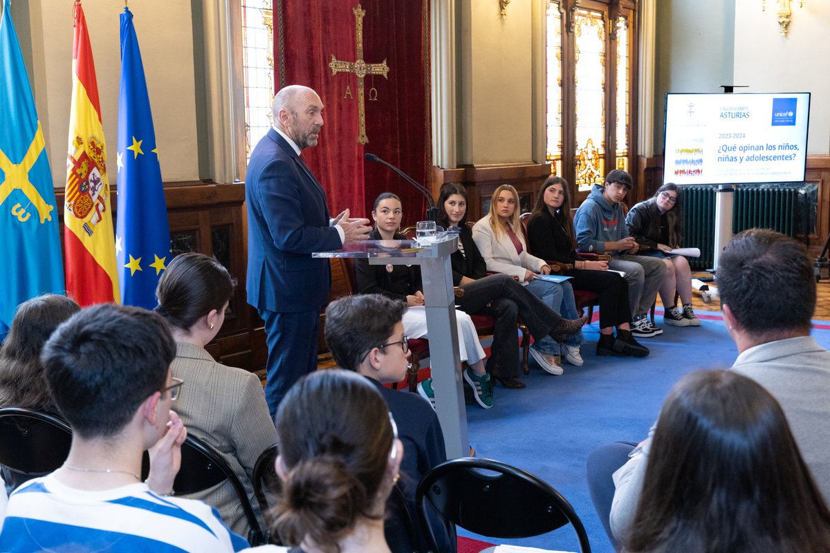 Junta General del Principado de Asturias (@juntaasturias) on Twitter photo Los datos del Barómetro de Opinión Infantil y Adolescente del Principado de Asturias se han hecho públicos en el acto que esta tarde ha acogido la <a href="/JuntaAsturias/">Junta General del Principado de Asturias</a> Los datos del Barómetro de Opinión Infantil y Adolescente del Principado de Asturias se han hecho públicos en el acto que esta tarde ha acogido la <a href="/JuntaAsturias/">Junta General del Principado de Asturias</a>