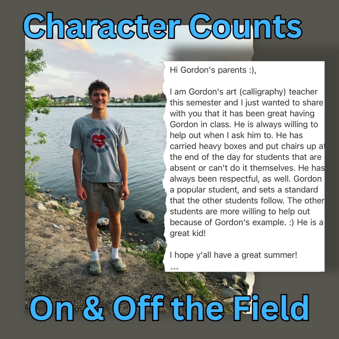 Character Counts-Way to be <a href="/Gordon_Wils14/">Gordon Wilson</a> ! That's my boy. <a href="/utahpreprag/">Utah Prep Rag</a> <a href="/PrepRedzoneUT/">Prep Redzone Utah</a> <a href="/BigFaceSportss/">BigFaceSports, (Recruiting & Scouting)</a> <a href="/ZacErekson/">Zac Erekson</a> <a href="/SlingintheP/">Slingin’ the Pill Media™️</a> <a href="/hills_salem/">Salem Hills Football (official)</a>  <a href="/CSAPrepStar/">PREPSTAR</a> <a href="/bmeasom1/">Brady Measom</a> <a href="/skyler_ridley/">Coach Ridley</a> <a href="/Coach_MDixon/">Michael Dixon</a> <a href="/coach_hadac/">Coach Isaac</a> <a href="/hills_salem/">Salem Hills Football (official)</a> <a href="/fsitake/">Fesi Sitake</a> <a href="/Coach_GStevens/">Greg Stevens</a> <a href="/CoachClarkJ/">Jamison Clark</a> <a href="/JeffHigginson/">Coach Jeff Higginson</a>