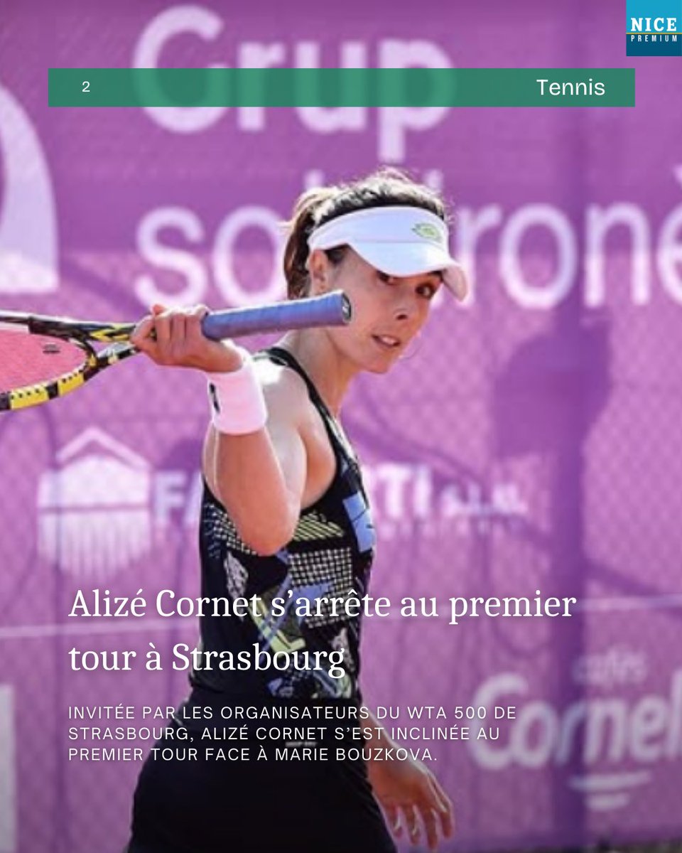 Les infos tennis d’aujourd’hui à lire sur Nice Premium 

#tennis #rollangarros #nice #sport #actualite