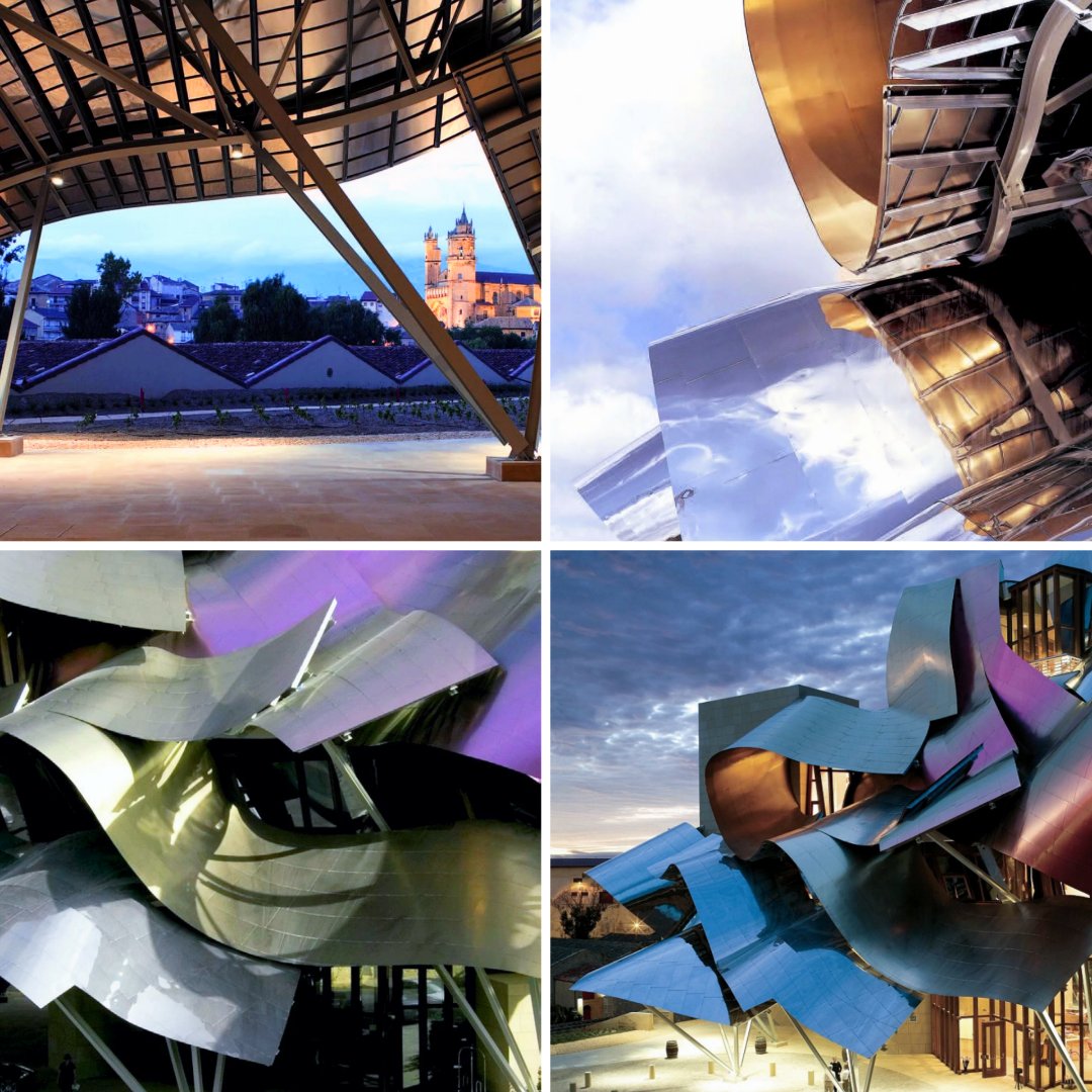 Gabrieeeel_G's tweet photo. A Sample of Architecture....
Wine-inspired burst of color steel and titanium
Marques de Riscal Hotel by F Gehry
Elciego, Spain
#LoveArchitecture https://t.co/EMjAf8WFW9