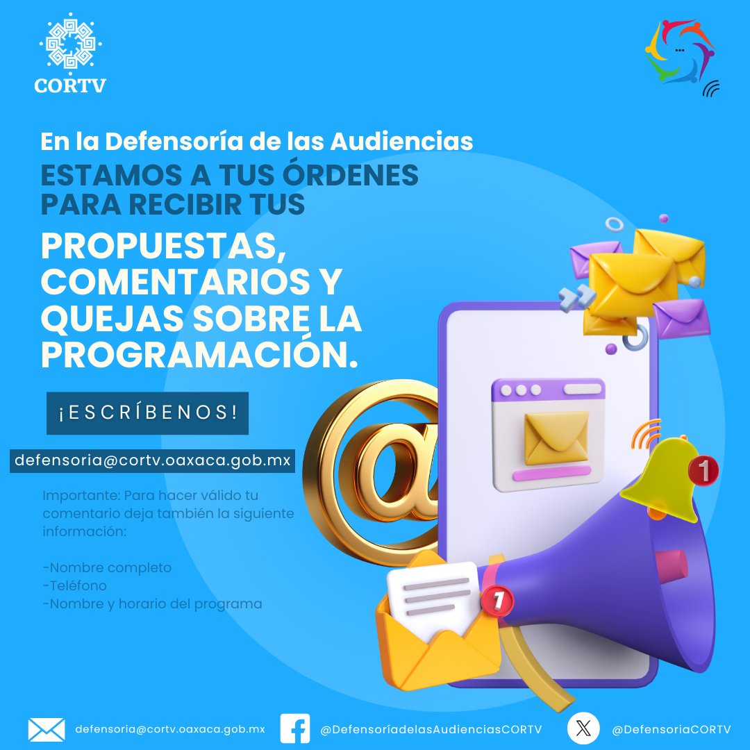 DefensoríaCORTV tweet media