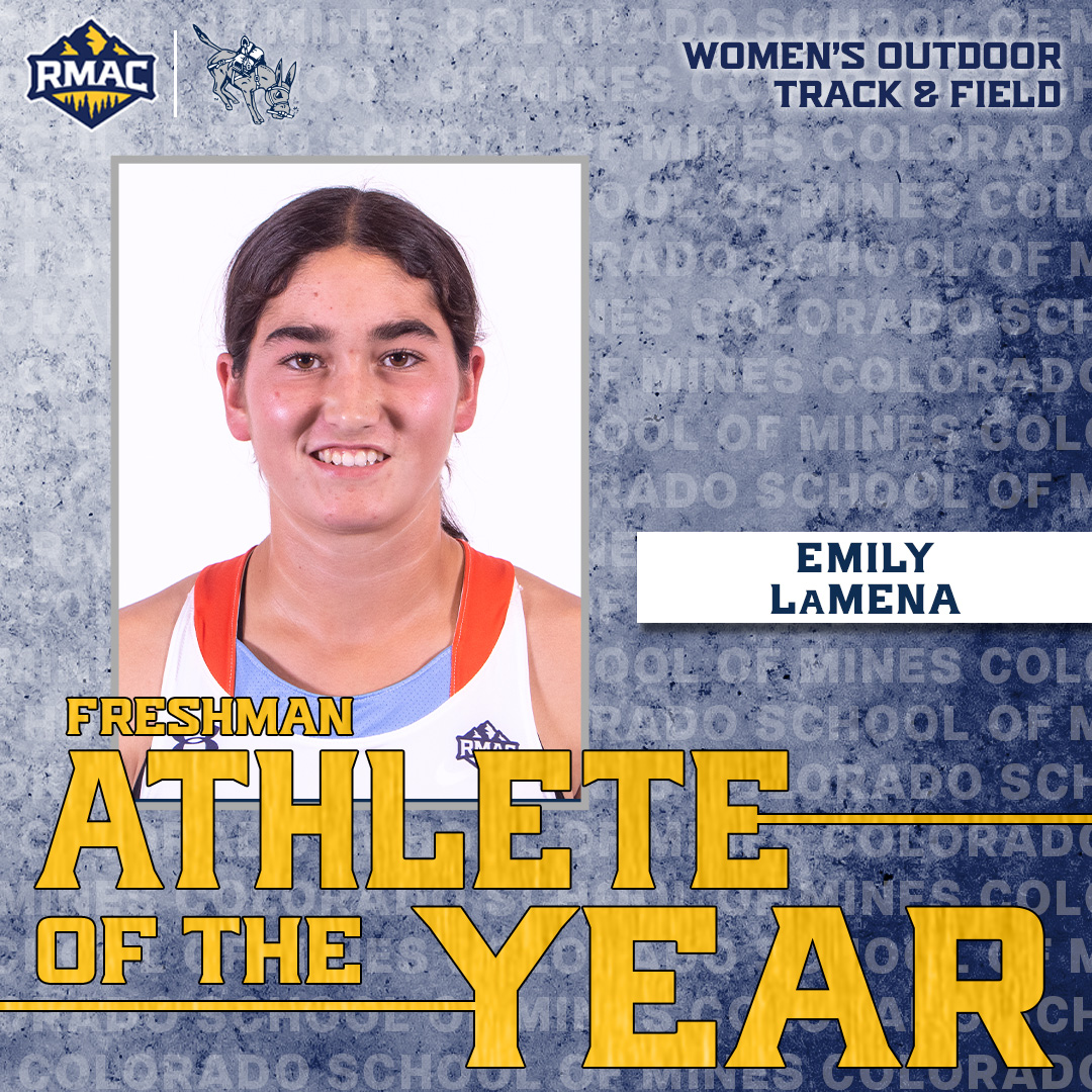 RMAC Sports (@rmac_sports) on Twitter photo The 2025 RMAC Women's Outdoor Freshman Athlete of the Year!
Emily LaMena, Colorado School of Mines
#EverythingElevated | <a href="/CSMtrack/">Mines TF/XC ⚒️</a> The 2025 RMAC Women's Outdoor Freshman Athlete of the Year!
Emily LaMena, Colorado School of Mines
#EverythingElevated | <a href="/CSMtrack/">Mines TF/XC ⚒️</a>