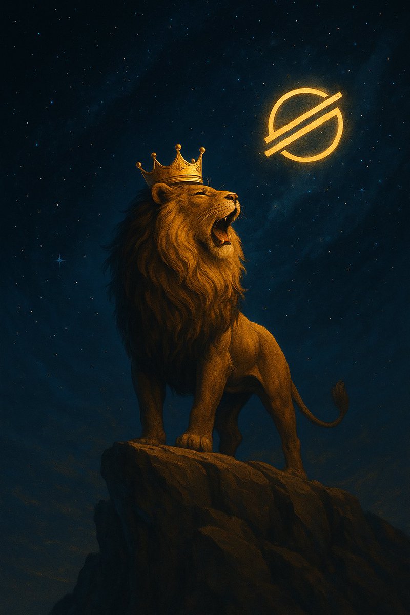 They’ll laugh until Stellar roars.
Then they’ll realize which chain wears the crown 👑 #XLM $KXLM