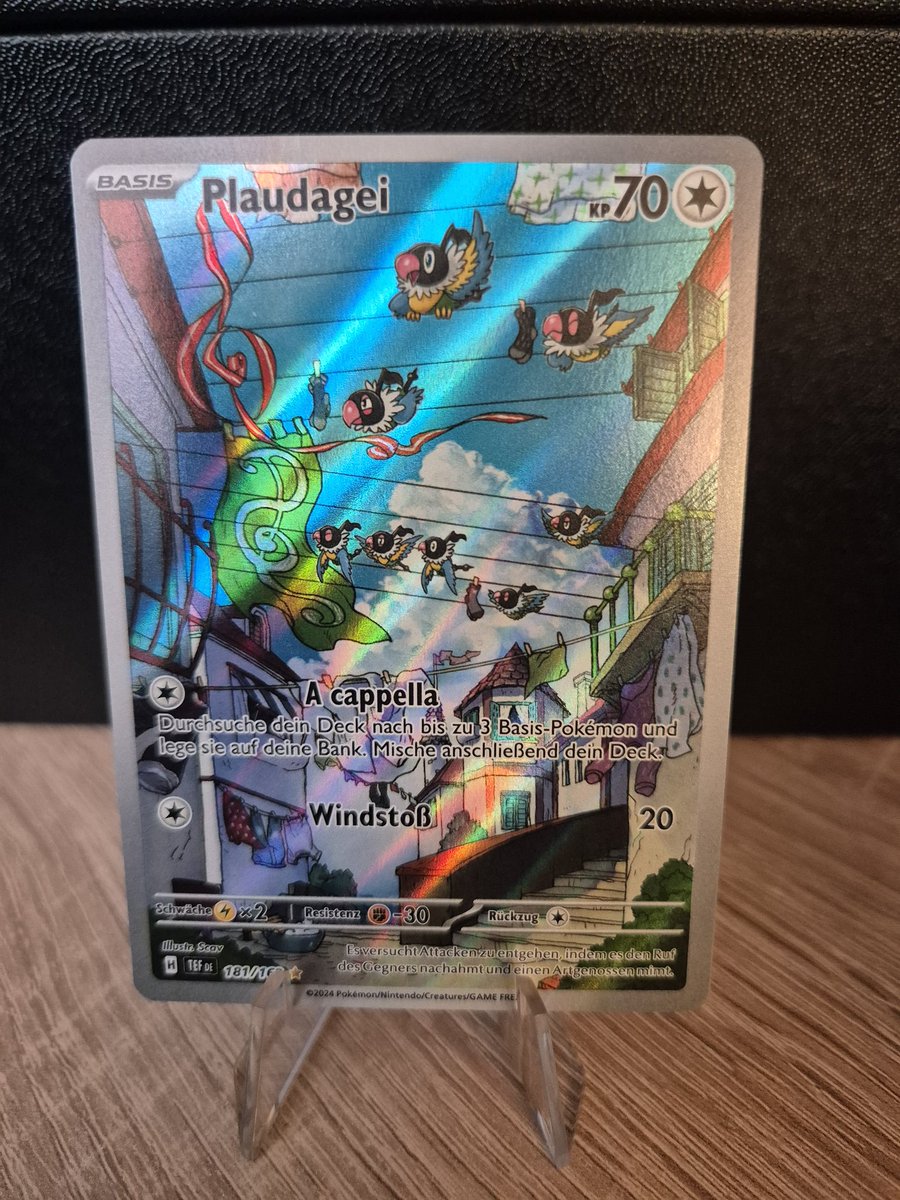 A card from my collection that I really like :)

I bought it back than for 1,50€
